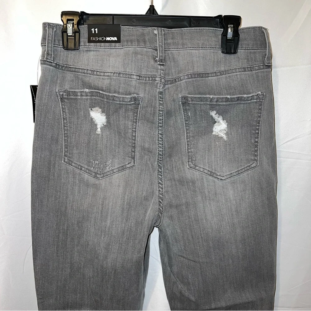 Mysterious Gal Jeans - Grey - Picture 7 of 10